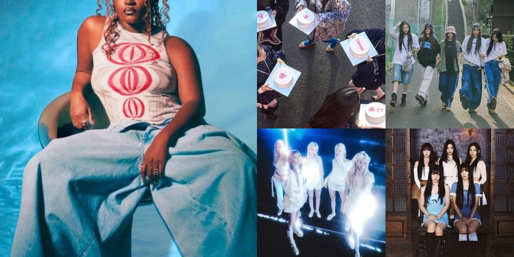 Amaarae KiiiKiii LE SSERAFIM NewJeans Red Velvet