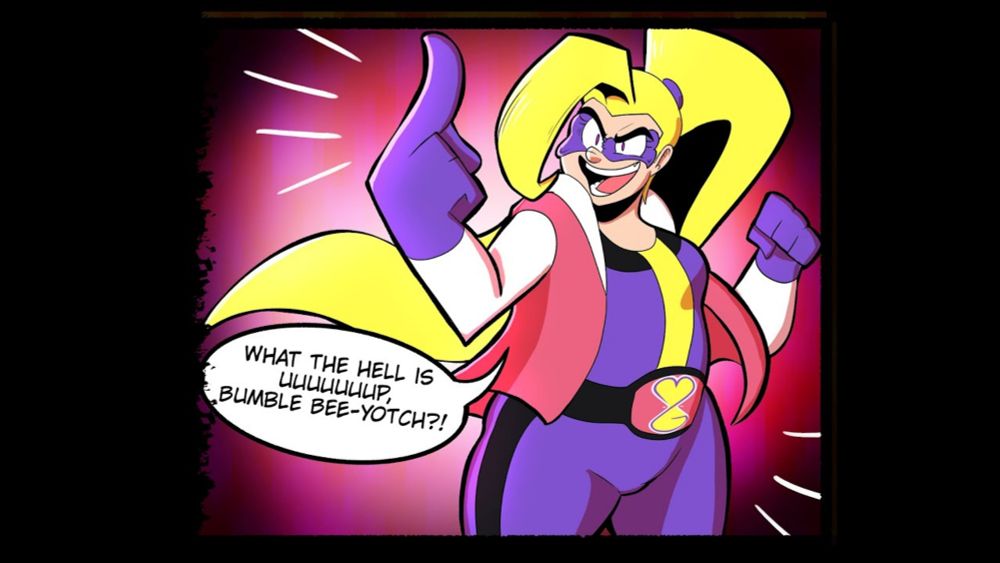 Bumble Beeyotch - Megaton Girl Comic