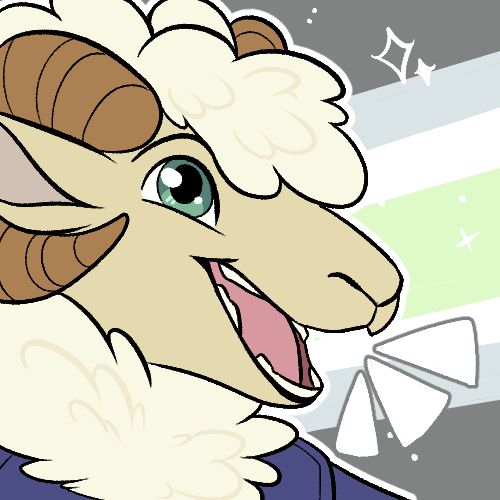 Sheep pastel pride icon