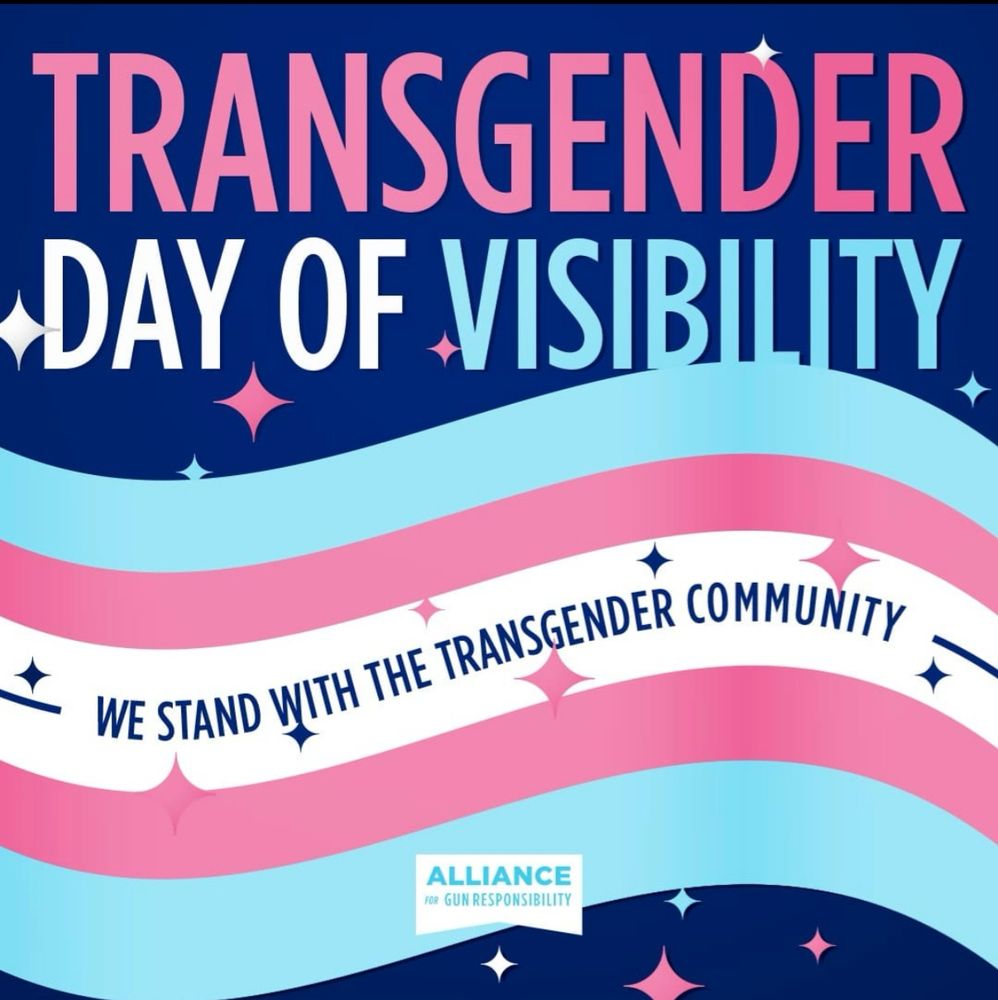 Poster celebrating Transgender Day of Visibility 