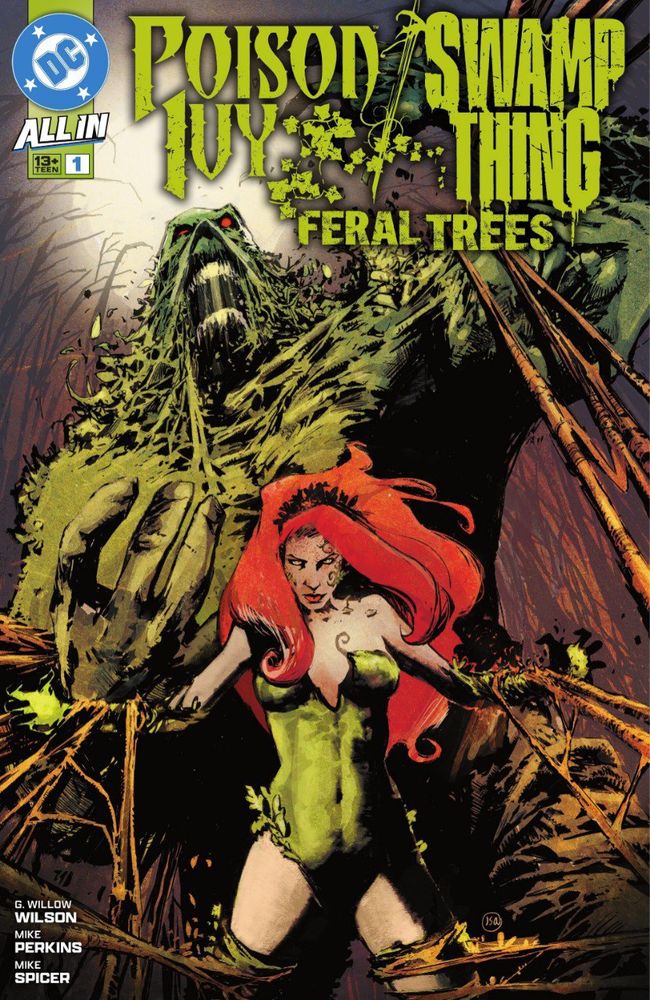 Capa da HQ Poison Ivy/Swamp Thing : Feral Trees

Ainda sem lançamento no Brasil
