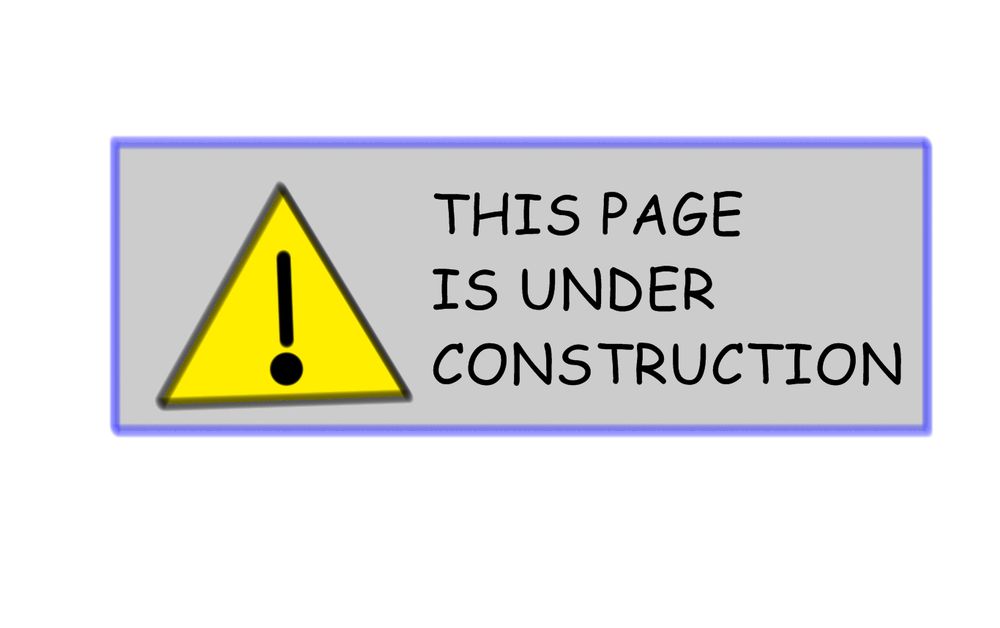 "This page is under construction"