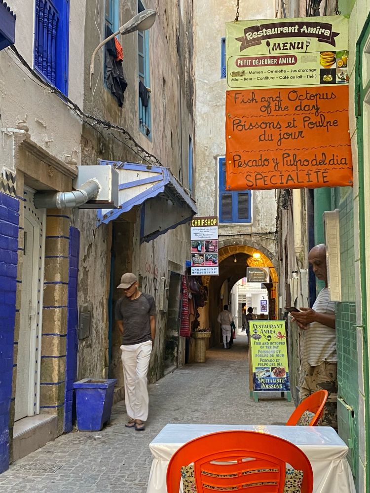 Alleyway in Essaouria, Morocco
