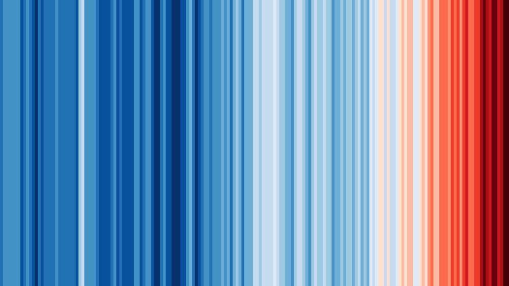ein blau-weiß gestreifter Hintergrund