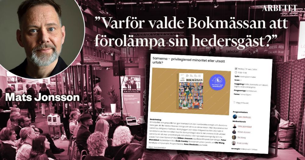 Varför valde Bokmässan att förolämpa sin hedersgäst?