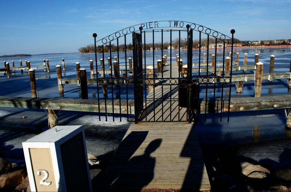 Lake Minnetonka from Excelsior pier.