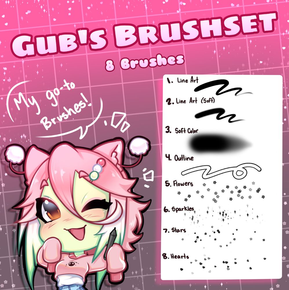 Gub's Brushset