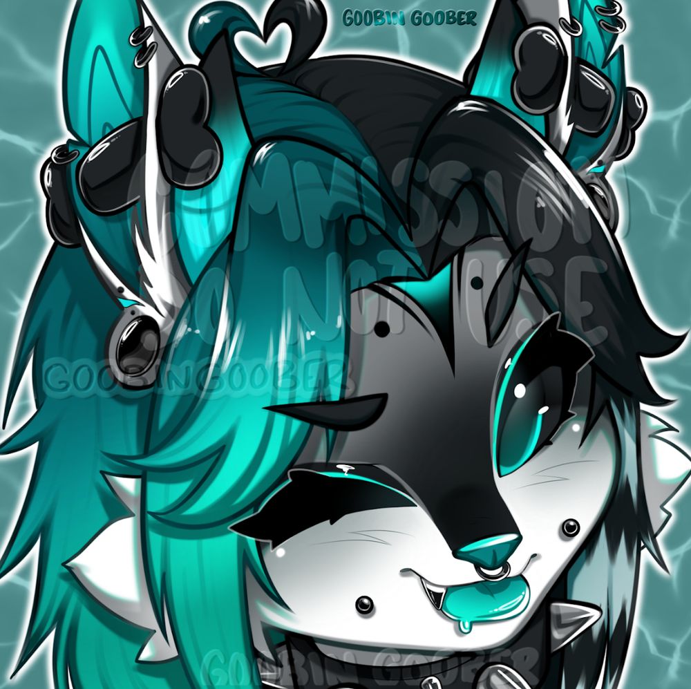 Fursona headshot commission