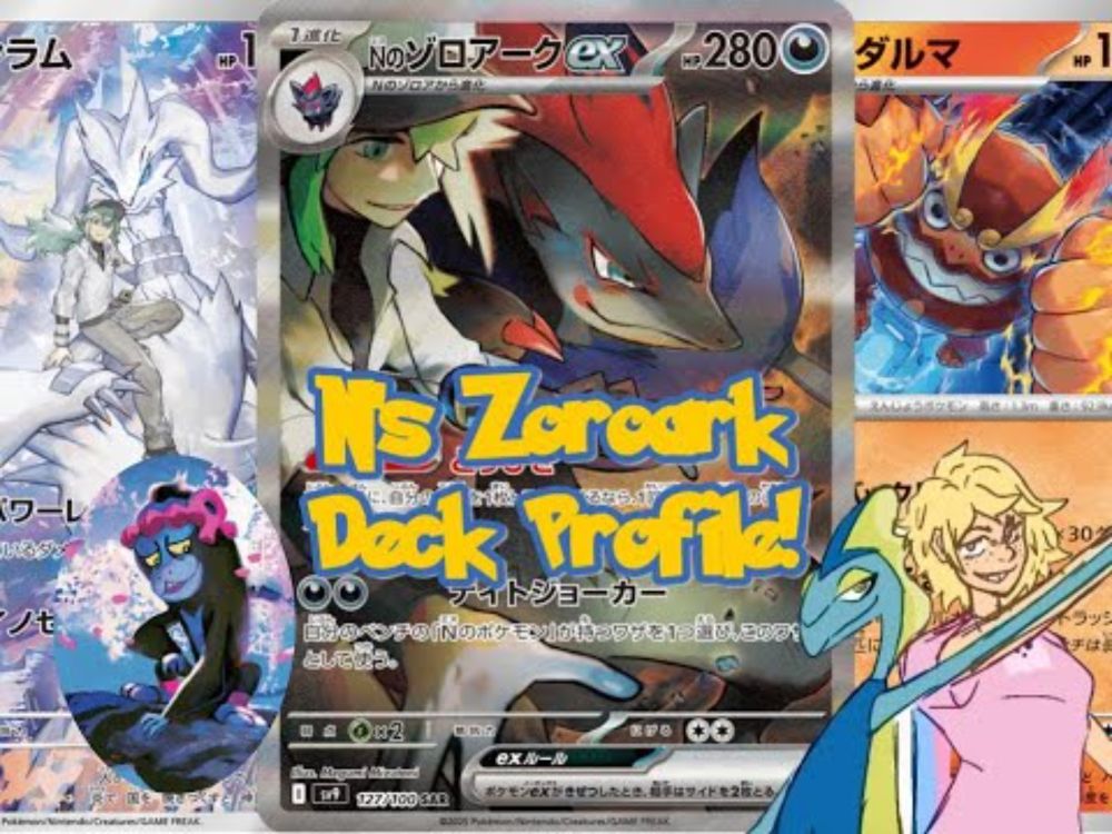 N's Zoroark ex - SVI-JTG Deck Profile!