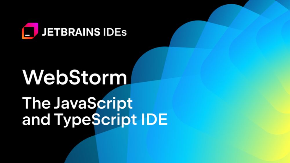 WebStorm: The JavaScript and TypeScript IDE, by JetBrains