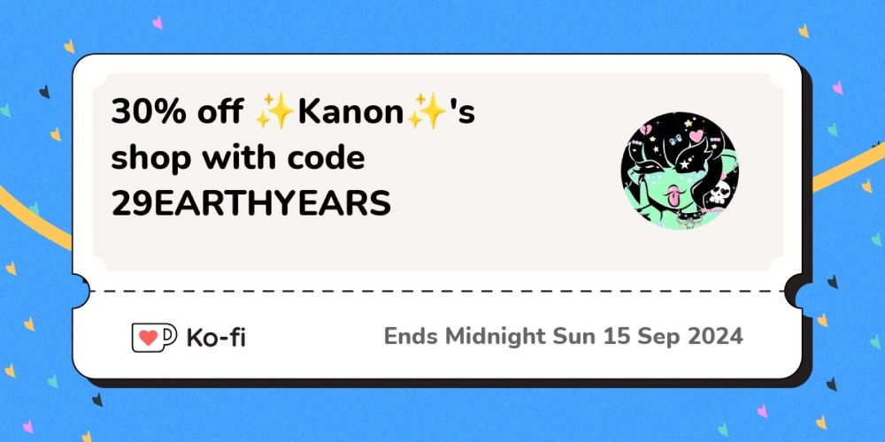 30% discount off ✨Kanon✨'s Shop