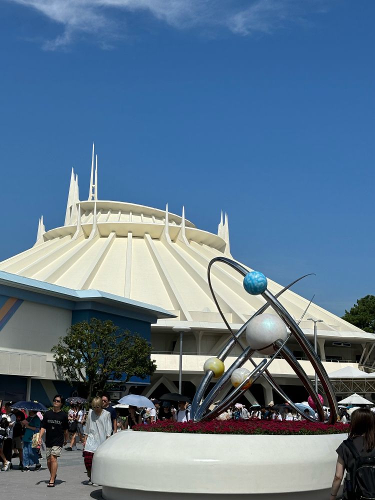 2024年7月31日にクローズになったスペースマウンテン