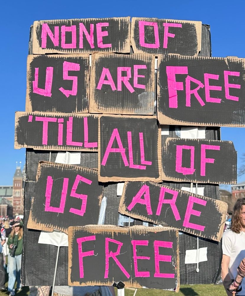 none of us are free til all of us are free