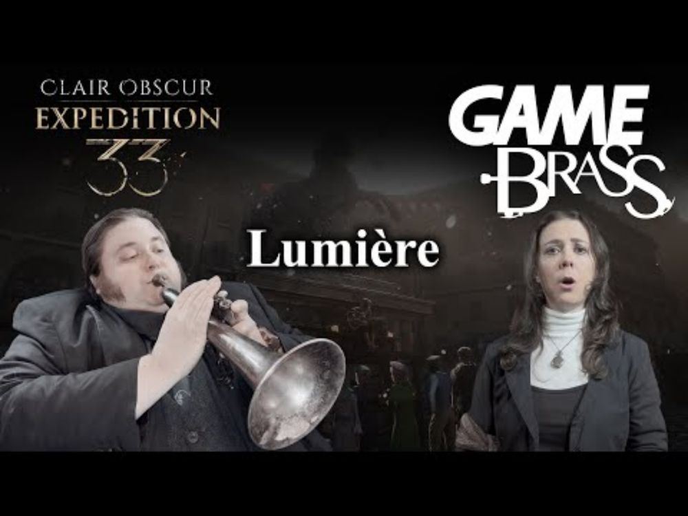 Clair Obscur: Expedition 33 "Lumière" for Brass Quintet and Voice