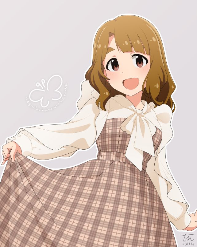 ミリアニ原っぱ通信 第5回 で桐谷蝶々さんが着ていた美也イメージのコーデを着た宮尾美也。