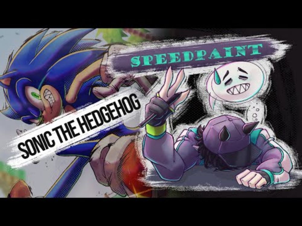 Sonic the Hedgehog Speedpaint