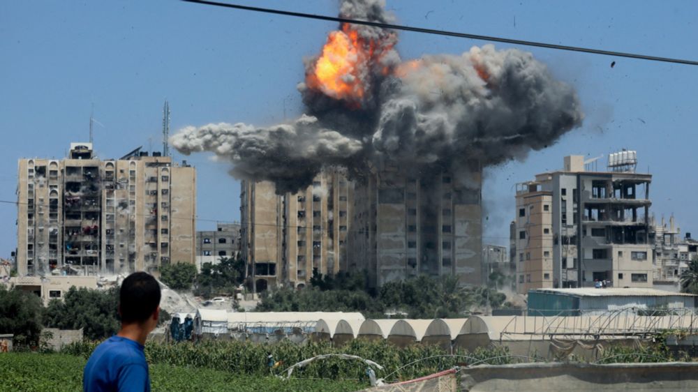 Israel bombing part of Gaza humanitarian zone