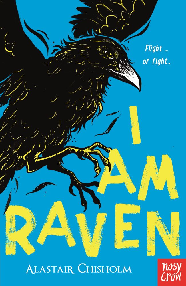 Book cover for I Am Raven by Alastair Chisholm
