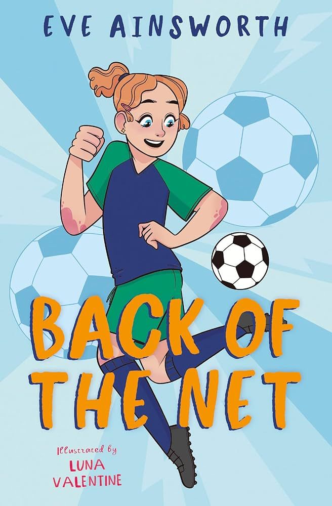 Because ok cover for Back of the Net by Eve Ainsworth and Luna Valentine