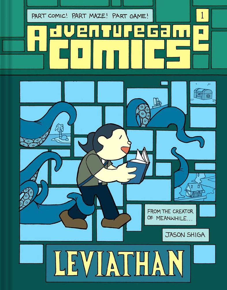 Book cover for Adventure Game Comics: Leviathan by Jason Shiga