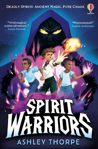 Book cover for Spirit Warriors by Ashley Thorpe