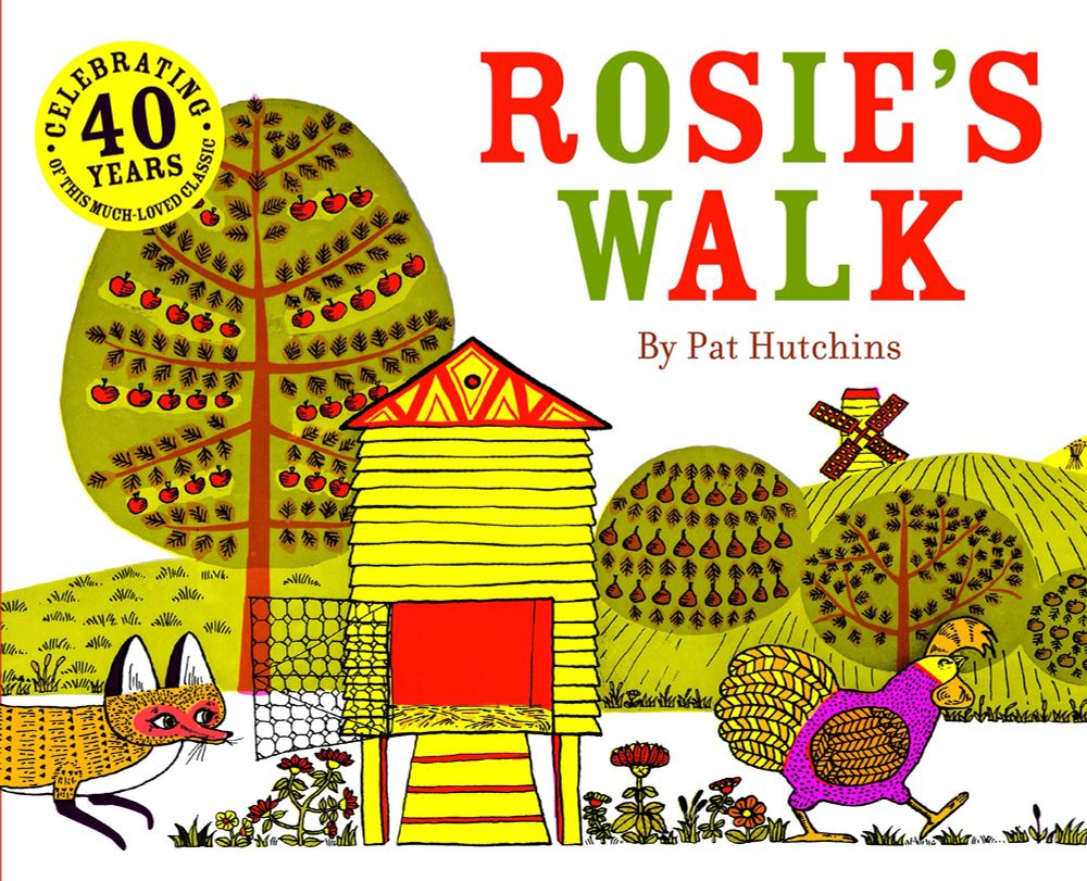 Book cover for Rosie’s Walk by Pat Hutchins