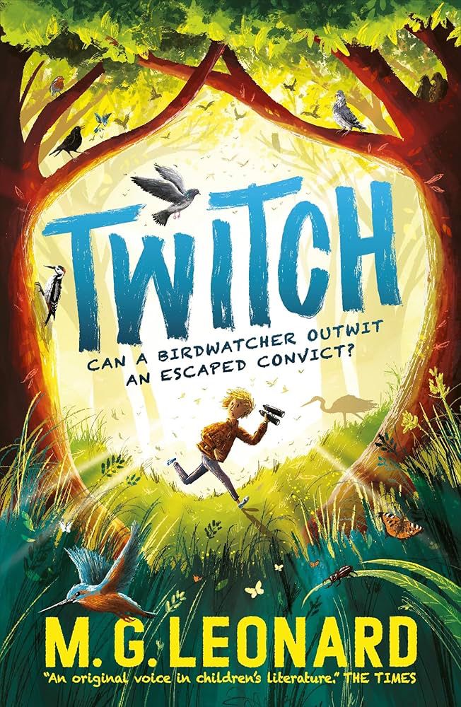 Book cover for Twitch by M. G. Leonard