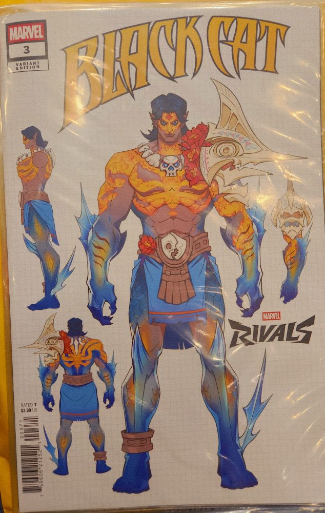 Black Cat #3 ヴァリアントカバー
マーベル・ライバルズのネイモアのハロウィンスキン