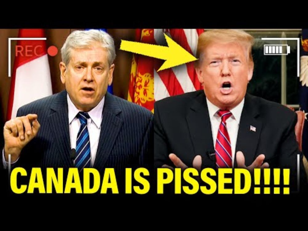 Canada MP DESTROYS Trump in LIVE PRESSER