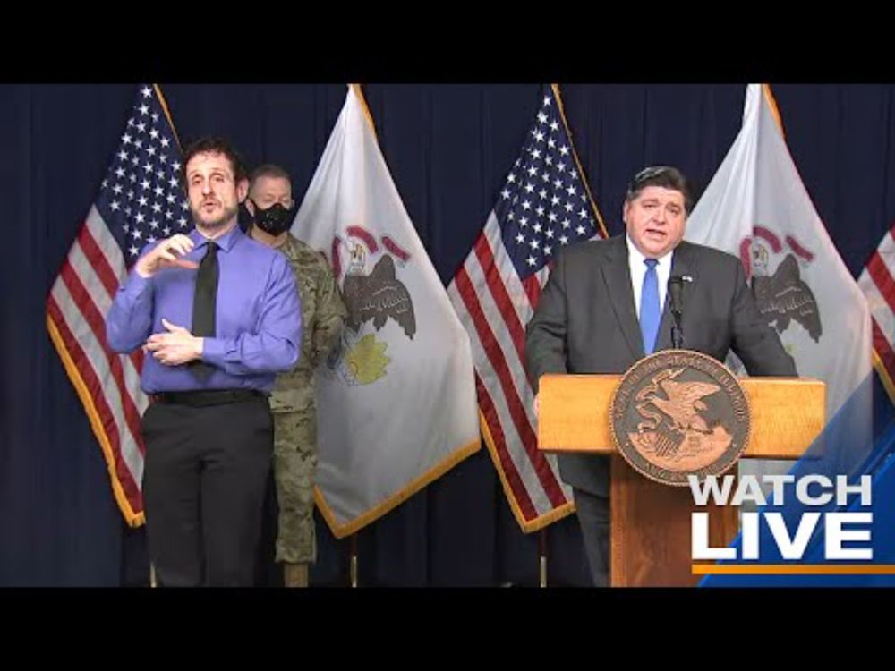 LIVE: Pritzker, Texas Dems who fled to Chicago to block new maps hold press conference