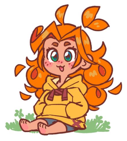 When I dont know what else to draw, I just default to cuties in hoodies or Eily. This time i did both.