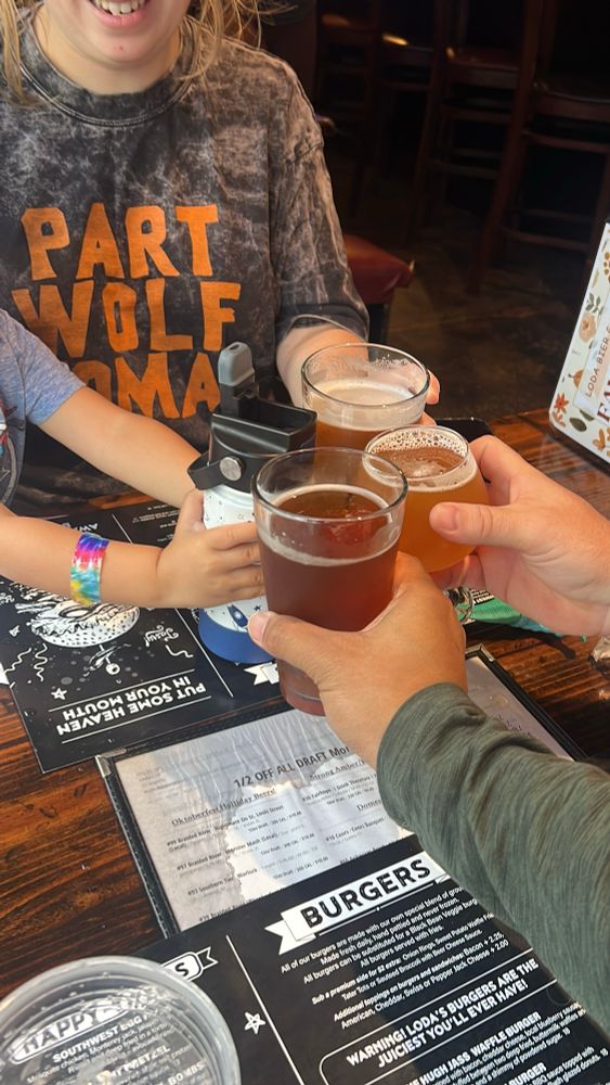 Met up with Matty for drinks and food. He got to meet our Tiny Overlord and cheers with his excellence. Hate we didn’t get a group photo.