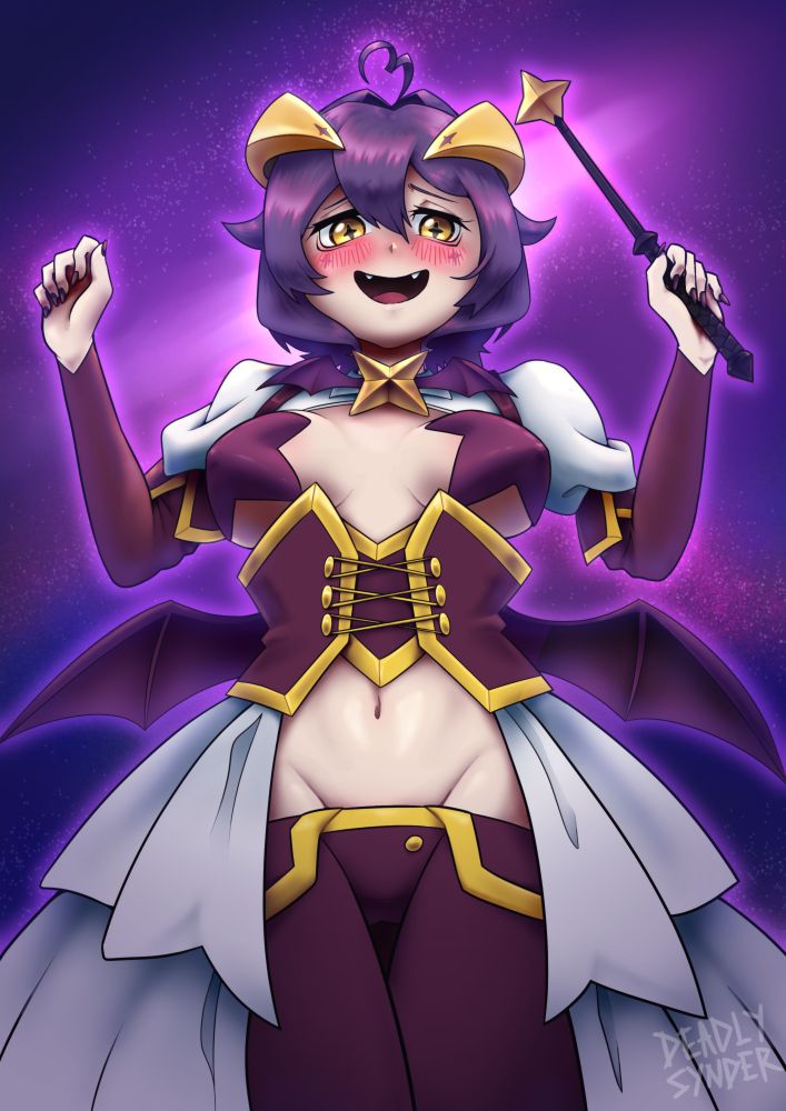 Digital illustration of Hiiragi Utena (Mafia Baiser) from anime Gushing Over Magical Girls