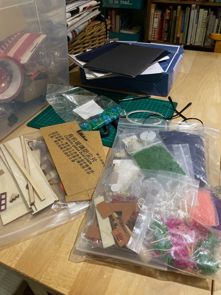 All the packaged bits for my next model. 