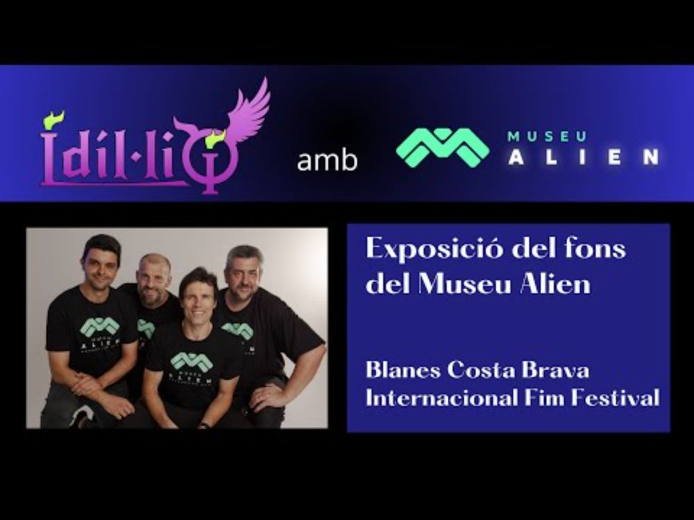 Exposició del fons del Museu Alien al Blanes Costa Brava Internacional Festival