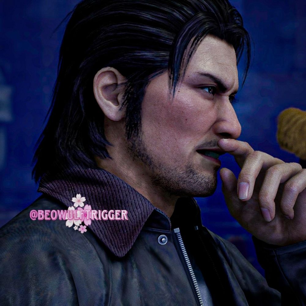 Dojima Daigo from Like A Dragon Infinite Wealth looking pumped up for a fight. 