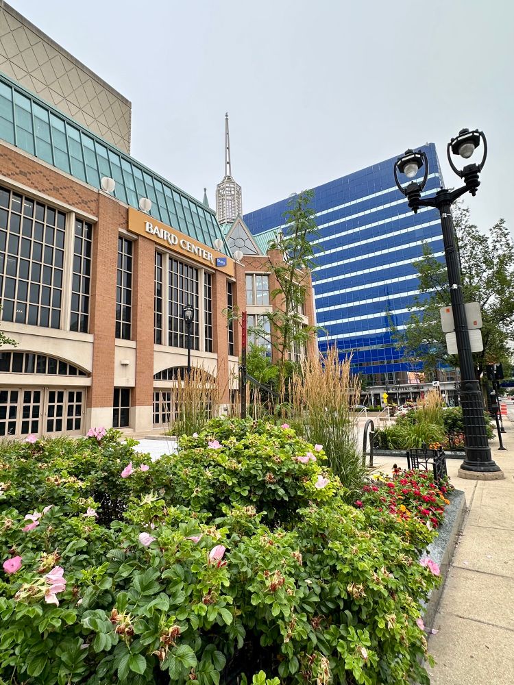 Image of the Baird Center building