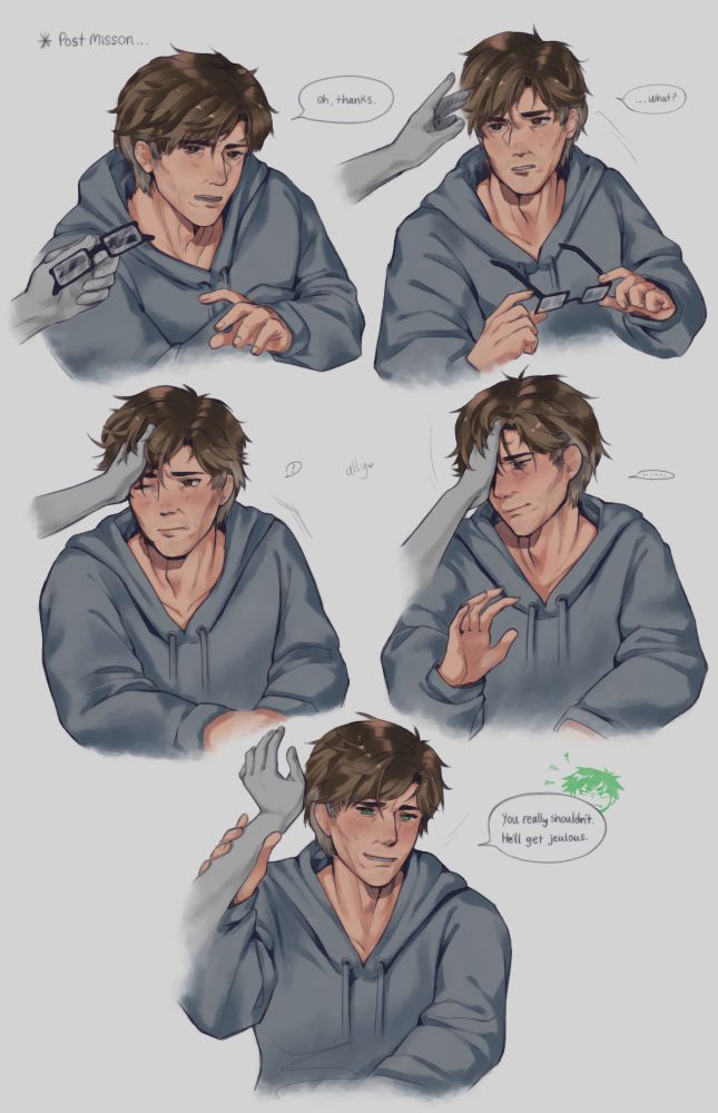 Petting Bruce banner :)