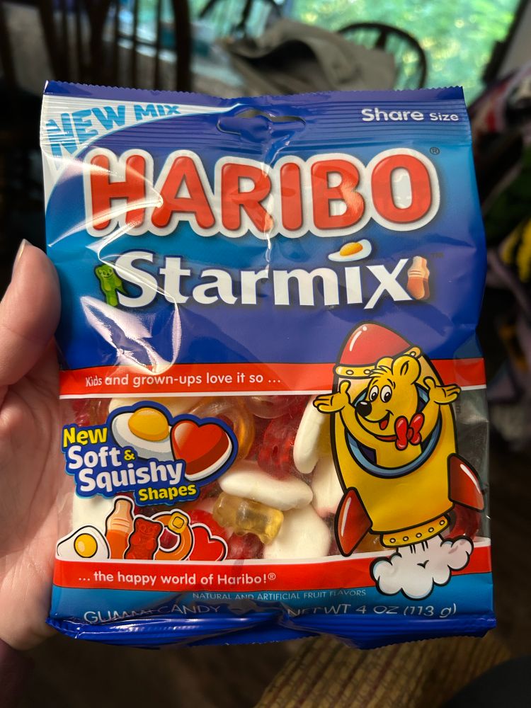 Haribo Starmix with “new soft & squishy shapes”