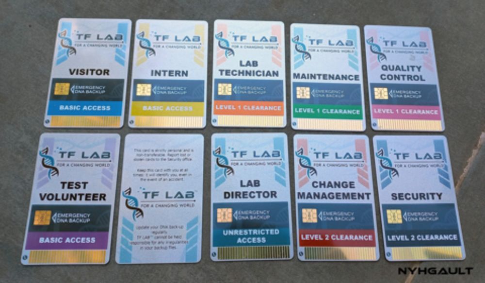 TF LAB Access Cards - Nyhgault's Ko-fi Shop