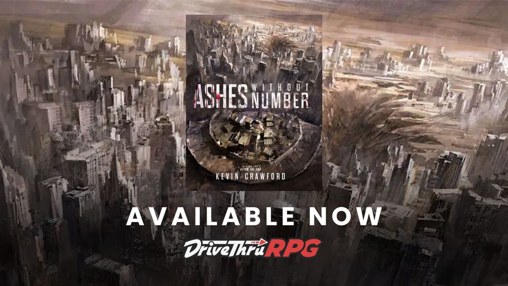 Ashes Without Number at DriveThruRPG.com