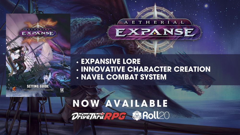 Aetherial Expanse: Setting Guide at DriveThruRPG.com
