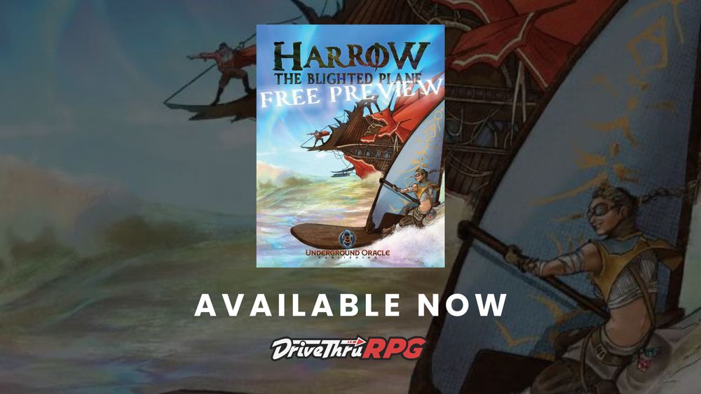 Harrow: The Blighted Plane FREE PREVIEW at DriveThruRPG.com