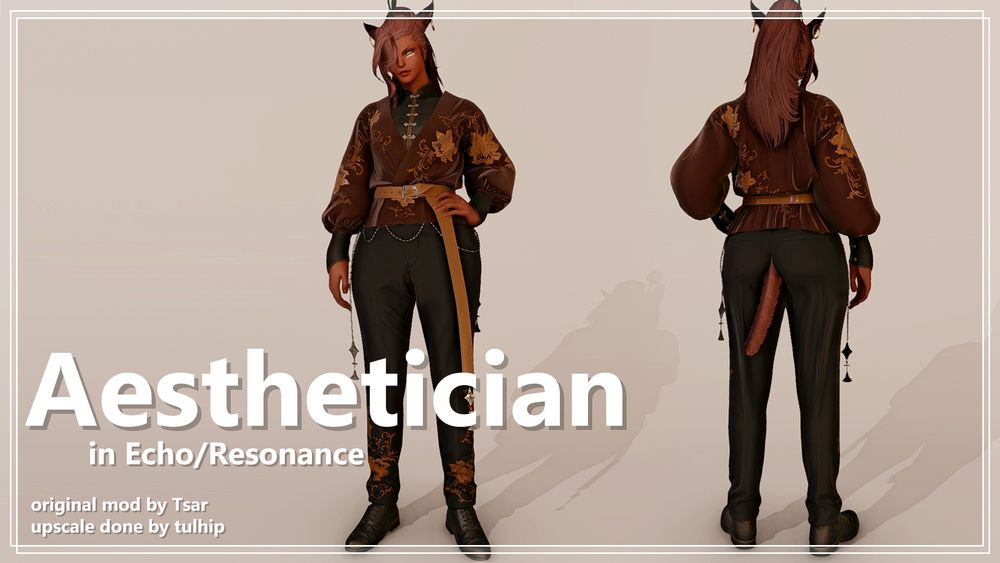 Preview image of Aesthetician - in Echo/Resonance. Original mod by Tsar. This upscale was done by tulhip.