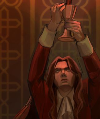 a work in progress of Laurence the first vicar