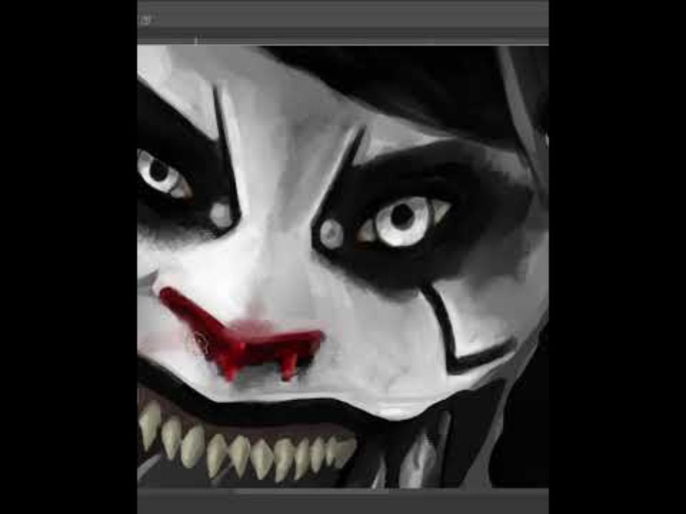 klowniac portrait process