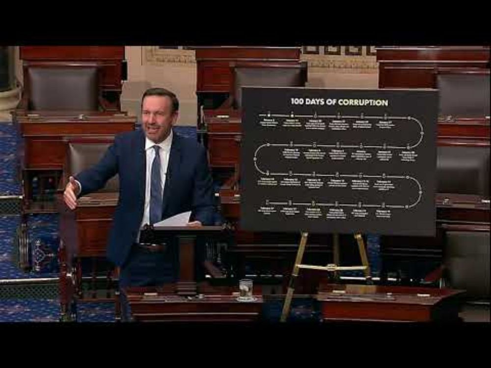 Murphy Slams Trump’s First 100 Days: This Is A Story Of Incompetence, Theft, Mind-Blowing Corruption