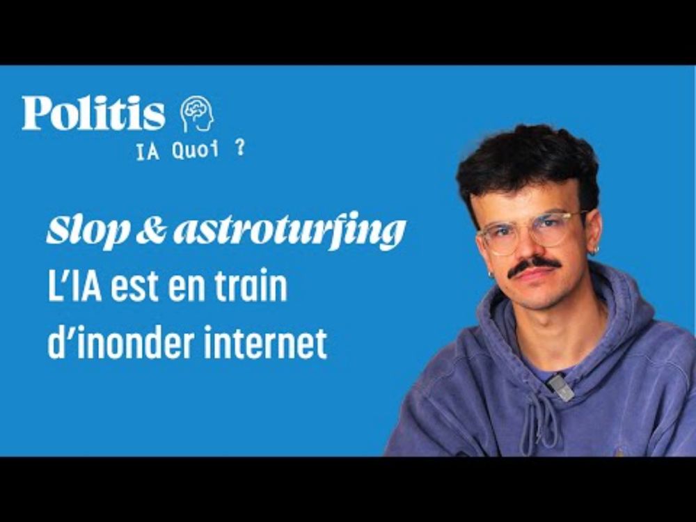 SLOP & ASTROTURFING : l’IA est en train d’inonder internet