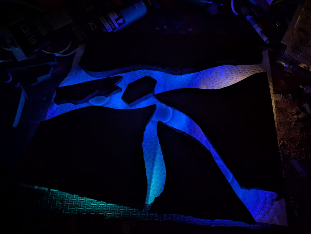 Purple LEDs for a more let alone effect