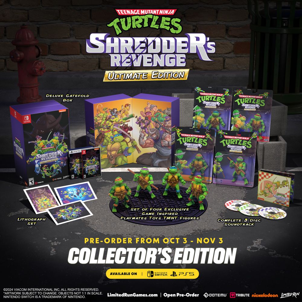 
        Teenage Mutant Ninja Turtles: Shredder's Revenge Ultimate Edition
 – Limited Run Games